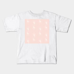 Blush Modern Geometry Kids T-Shirt